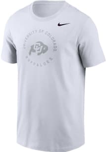 Nike Colorado Buffaloes White Circle Short Sleeve T Shirt