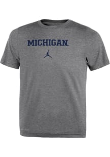 Nike Michigan Wolverines Toddler Grey Legend Team Issue Design T-Shirt