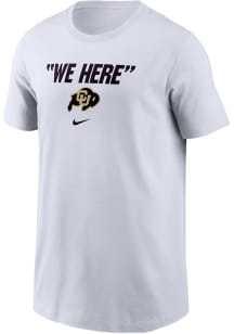 Nike Colorado Buffaloes Youth White Core Short Sleeve T-Shirt