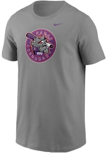 Nike TCU Horned Frogs Youth Grey Ranas Cornudas Short Sleeve T-Shirt
