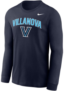 Nike Villanova Wildcats Navy Blue Arch Mascot Legend Long Sleeve T-Shirt