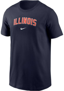 Nike Illinois Fighting Illini Youth Navy Blue Legend Short Sleeve T-Shirt