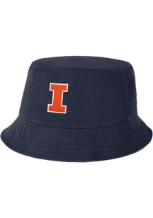 Nike Illinois Fighting Illini Navy Blue Apex Mens Bucket Hat