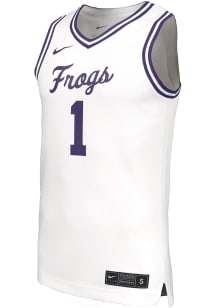 Nike TCU Horned Frogs White Replica Jersey