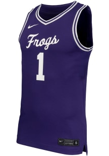 Nike TCU Horned Frogs Purple Replica Design Jersey