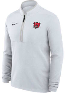 Nike Cincinnati Bearcats Mens White Victory Vault Logo Long Sleeve Qtr Zip Pullover
