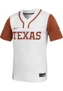Nike Texas Longhorns Womens White UNI SEX REPLICA SOFTBALL Softball Jersey