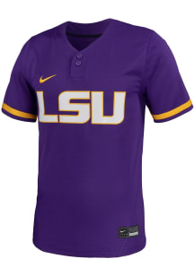 Nike LSU Tigers Womens Purple UNI SEX REPLICA SOFTBALL Softball Jersey