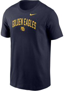 Nike Marquette Golden Eagles Navy Blue Legend Short Sleeve T Shirt