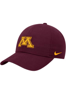 Nike Minnesota Golden Gophers TPU Logo Club Cap Adjustable Hat - Maroon