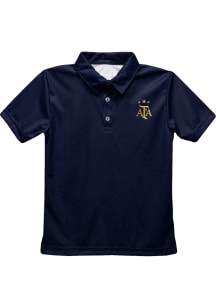 Vive La Fete Argentina National Team Youth Navy Blue Dave Short Sleeve Polo Shirt