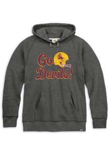 Rally Arizona State Sun Devils Mens Black Triblend Football Fashion Hood