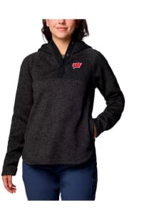 Columbia Wisconsin Badgers Womens  Sweater Weather Hooded Sweatshirt