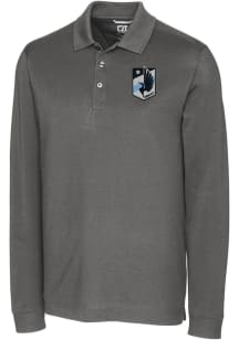 Cutter and Buck Minnesota United FC Graphite Advantage Pique Big and Tall Polo