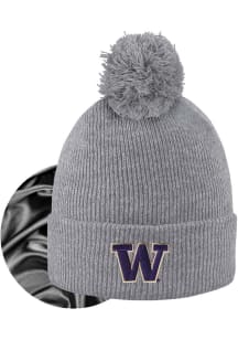 LogoFit Washington Huskies Grey Monroe Womens Knit Hat