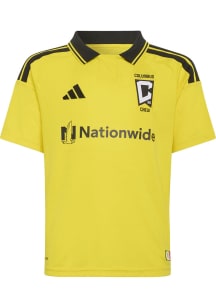Adidas Columbus Crew Youth Gold Home Replica 26/27 Soccer Jersey