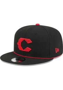 New Era Cincinnati Reds Black City Connect 9FIFTY Mens Snapback Hat