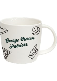 George Mason University 18oz Playmaker Ceramic Mug - Green
