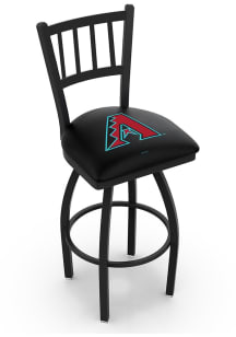 Arizona Diamondbacks Swivel Counter Pub Stool - Black