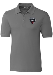 Cutter and Buck DC United Graphite Advantage Pique Big and Tall Polo