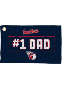 Cleveland Guardians #1 Dad Waffle Golf Towel