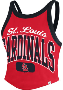 47 St Louis Cardinals Womens Red Rally Tank Top