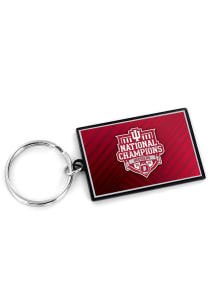 Indiana Hoosiers 2026 National Champs Keychain - Red