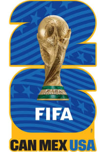 Logo Brands FIFA USA 2026 World Cup Host Country Magnet