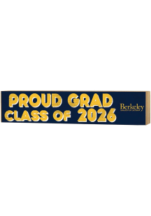 KH Sports Fan Cal Golden Bears Class of 2026 Block Sign - Navy Blue