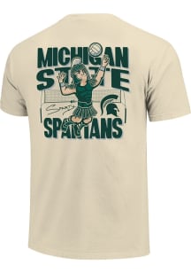 Michigan State Spartans Ivory Volleyball Short Sleeve T Shirt