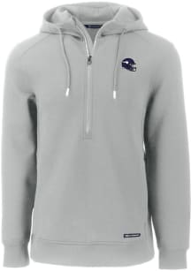 Cutter and Buck Minnesota Vikings Mens Grey Helmet Roam Hood