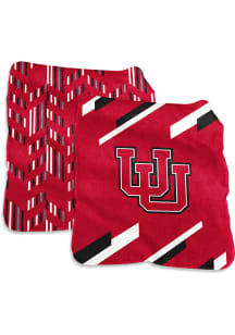 Utah Utes Super Plush Raschel Throw Blanket - Red