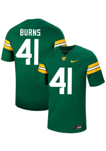 Kaleb Burns  Nike Baylor Bears Green NIL Name And Number Football Jersey