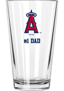 Los Angeles Angels Dad 16oz Pint Glass - White