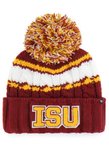 47 Iowa State Cyclones Cardinal Emma Cuff Womens Knit Hat