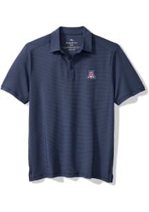 Tommy Bahama Arizona Wildcats Mens Navy Blue Costa Wave Short Sleeve Fashion Polo