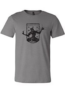 Detroit City FC Grey Crest Short Sleeve Fashion T Shirt