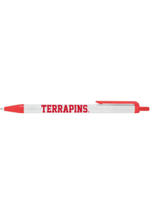 Maryland Terrapins Biz Click Stick Single Pen - Red