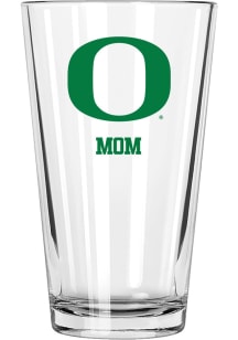 Oregon Ducks Mom 16oz Pint Glass - White