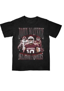 John Mateer Oklahoma Sooners Black Year of Mateer Short Sleeve Fashion Player T Shirt