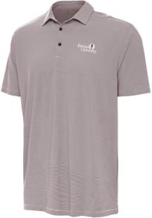 Antigua Rowan University Mens Black Primary Logo Short Sleeve Polo