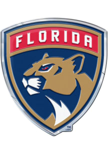Florida Panthers Color Car Emblem - Blue