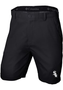 Columbia Chicago White Sox Mens Black Lie Angle Shorts