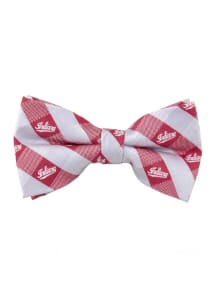 Indiana Hoosiers Check Bow Mens Tie