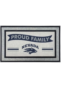 Nevada Wolf Pack Proud Family 18x30 Door Mat