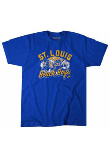 Jordan Binnington St Louis Blues Youth Blue St. Louis Beach Boys Player Tee