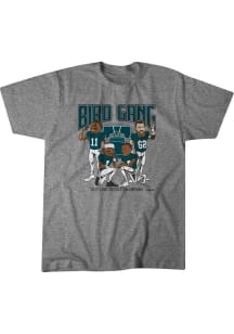Jalen Hurts Philadelphia White Conf Champ Caricature Short Sleeve Fashion Player T Shirt