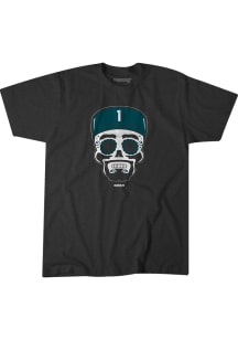 Jalen Hurts Philadelphia Charcoal Sugar Skull Short Sleeve Fashion Player T Shirt