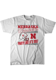 BreakingT Nebraska Cornhuskers Youth White Party Like Its 1997 Short Sleeve T-Shirt