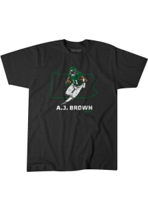 AJ Brown Philadelphia Eagles Youth Black State Star Player Tee